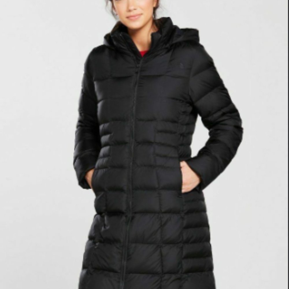 Black North Face Parka